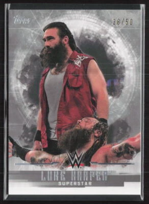 2017 Topps WWE Undisputed #23 Luke Harper Superstar Silver /50 - Image 1 of 2
