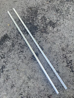 1967-1976 BMW 2002tii E10 Left Right Rear Quarter Chrome Trim - Image 1 of 4