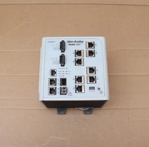 ALLEN BRADLEY 1783-MS10T ETHERNET SWITCH STRATIX 8000 (3) - Picture 1 of 7