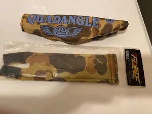 Old School vintage BMX Freestyle SE Quadangle pads Camouflage Flite 80s HTF - Picture 1 of 5