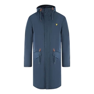 Lyle & Scott Fishtail Parka Navy Blue Jacket - Picture 1 of 2