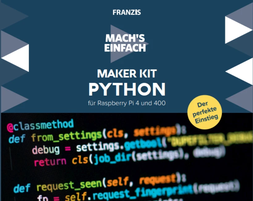 FRANZIS 67183 - Maker Kit Python - von Christian Immler - Bild 1 von 1