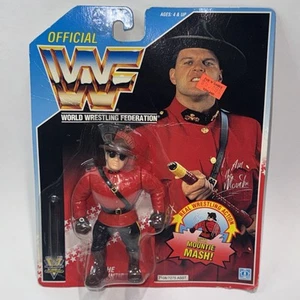 WWF The Mountie Hasbro Wrestling Figure Blue/Red Card 1992 WWE New READ - Picture 1 of 17