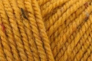 James C Brett Rustic with Wool Aran Tweed Yarn 400g DAT54 Mustard - Picture 1 of 1