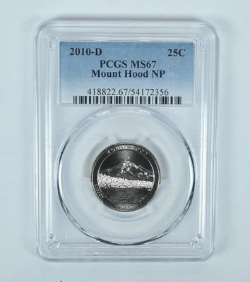 2010-D Washington Quarter ATB Mount Hood MS67 PCGS - Image 1 of 4