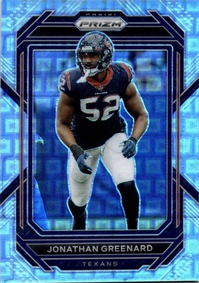 2022 Panini Prizm Pandora Premium Silver Holo /400 #118 Jonathan Greenard Housto - Image 1 of 3