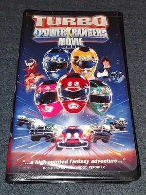 Turbo Power Rangers Movie VHS Cult Classic TV Show Action Adventure - Image 1 of 4