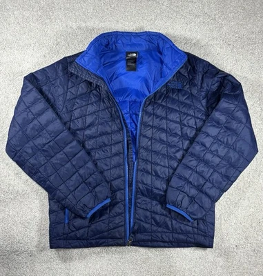 Chaqueta acolchada The North Face Thermoball cremallera completa azul niños talla L (14/16) Foto 1 de 4