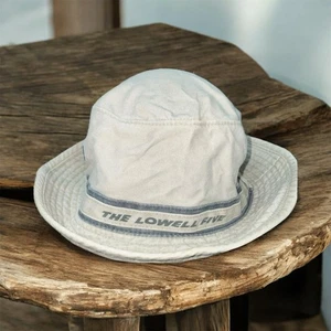 Zkapz Mens Bucket Hat L/XL Khaki The Lowell Five Cap Sun Tan Vacation Headwear - Picture 1 of 13
