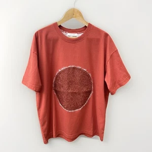 Craig Green Herren T-Shirt Tee rot Größe Large flauschig Patch Logo Rundhals 245£ - Bild 1 von 5