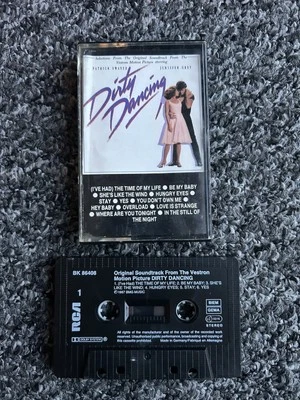 Dirty Dancing Cassette Tape Album Compilation Soundtrack UK 1988 - Image 1 of 3
