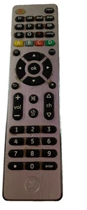 Control remoto universal GE con teclado numérico y cubierta de batería 7252 CL3 - Imagen 1 de 4