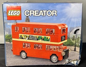 LEGO 40220 Creator London Bus Double Decker 118 Pcs New, Sealed *Damaged Box