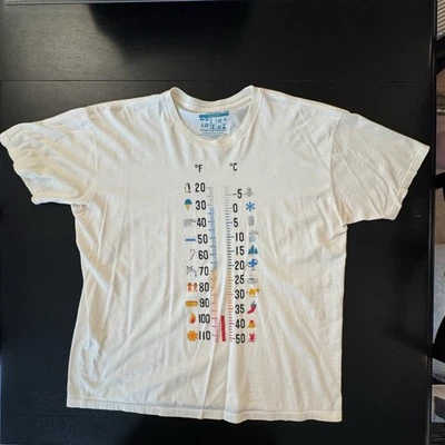 Camiseta para hombre Threadless 37 Celsius con estampado gráfico XL Foto 1 de 4