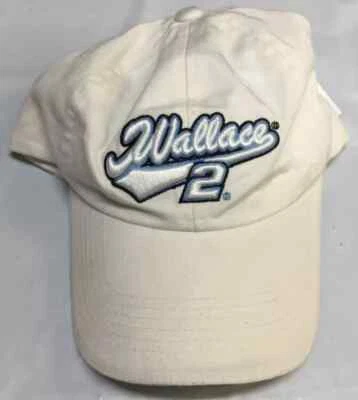 Rusty Wallace #2 Nascar Chase Authentics Damas Sombrero Blanco Gorra Correa Trasera Foto 1 de 3