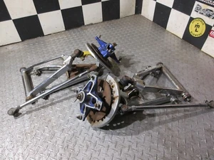 87-90 1987 SUZUKI QUADRACER LT500 LT500R UPPER LOWER A ARMS RIGHT LEFT spindal - Picture 1 of 13