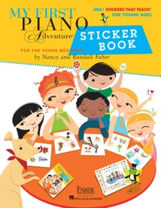 My First Piano Adventure Sticker Book For The Young Beginner NEW! - Picture 1 of 1