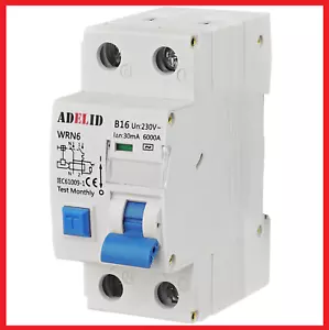 FI/LS-Schalter Leitungsschutzschalter Fi-Schalter Kombination RCBO 10-25A 30mA - Bild 1 von 12