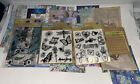 Scrapbooking Junk Journaling, Crafter’s Square Silicon Stamps & Art Prints Lot 4