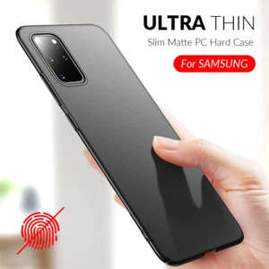 For Samsung S24 S23 S22 Ultra FE S21 A54 A34 A14 A53 Ultra Thin Hard Case Cover - Picture 1 of 20