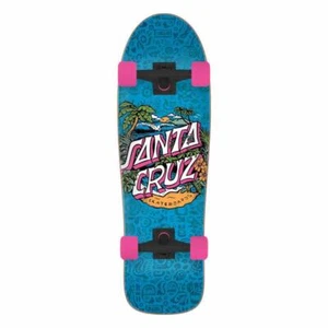 Santa Cruzer komplett Aloha Punkt geformt blau/rosa/multi 9,7" - Bild 1 von 2