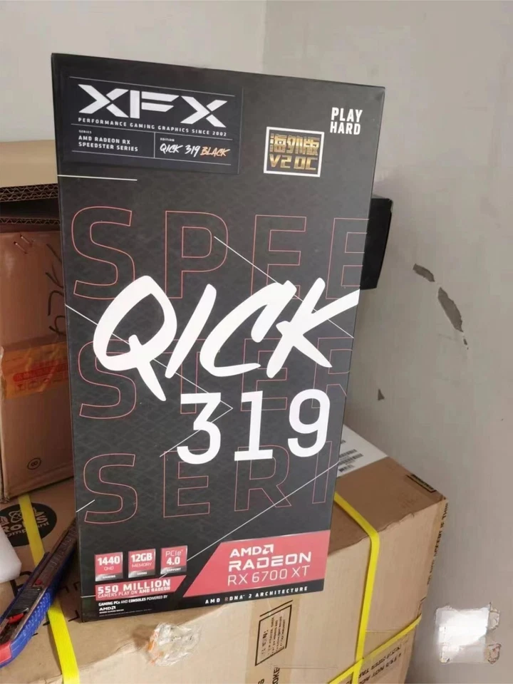 XFX AMD Radeon RX 6700 XT 12GB GDDR6 Graphics Card - Image 1 of 1