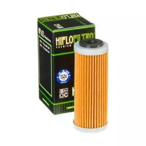 Hiflo HF652 Filtre à Huile Compatible À KTM HT 400 R 09-11 450 Sixdays Sxf 250 - Photo 1/3