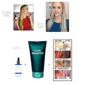 Kiss My Brass additive ( Purple Shampoo Concentrate)  blonde - Highlights Brassy - Picture 1 of 5