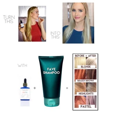 Kiss My Brass toning shampoo / conditioner additive + FREE GIFT. Natural! - Image 1 of 4