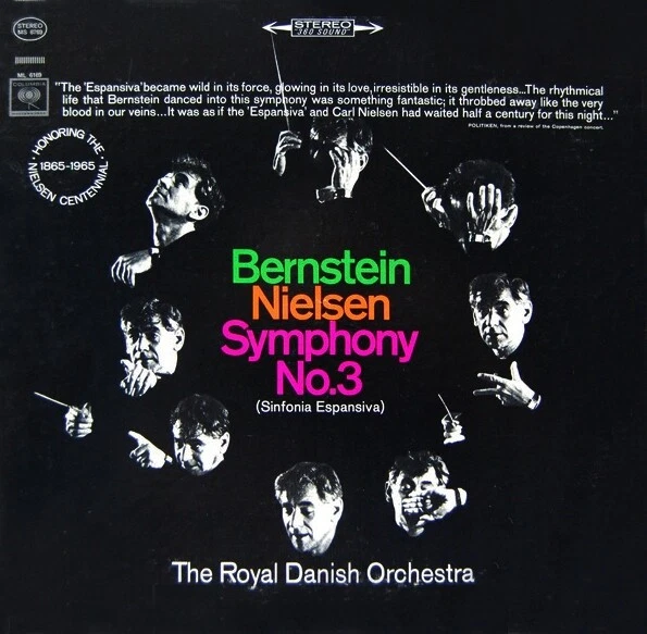 Bernstein / Nielsen / Symphony No. 3 (Sinfonia Espansiva) RD MS-6769 Vinyl 12'' - Image 1 of 1