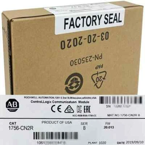 New Factory Sealed Allen Bradley 1756-CN2R ControlLogix Communication Module - Picture 1 of 4