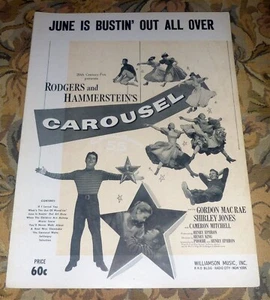 Carousel Movie Sheet Music - June is Bustin' Out All Over (1945) - Picture 1 of 3