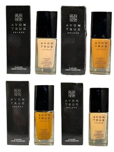Avon True Colour Flawless Liquid Foundation - Choose Your Shade - Sale Now On - Picture 1 of 19