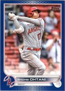 2022 Topps Royal Blue #1 Shohei Ohtani     Los Angeles Angels