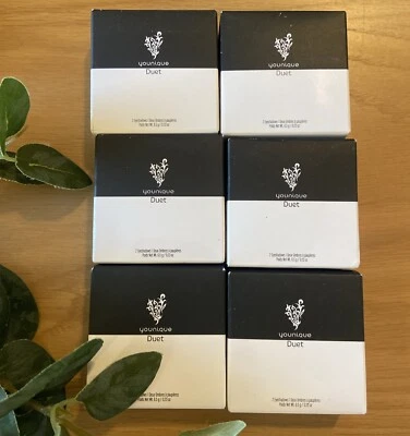 LOT OF 6 Younique Duet Eyeshadow Sweet Sounding To The Same Degree In Sync With - Image 1 of 4