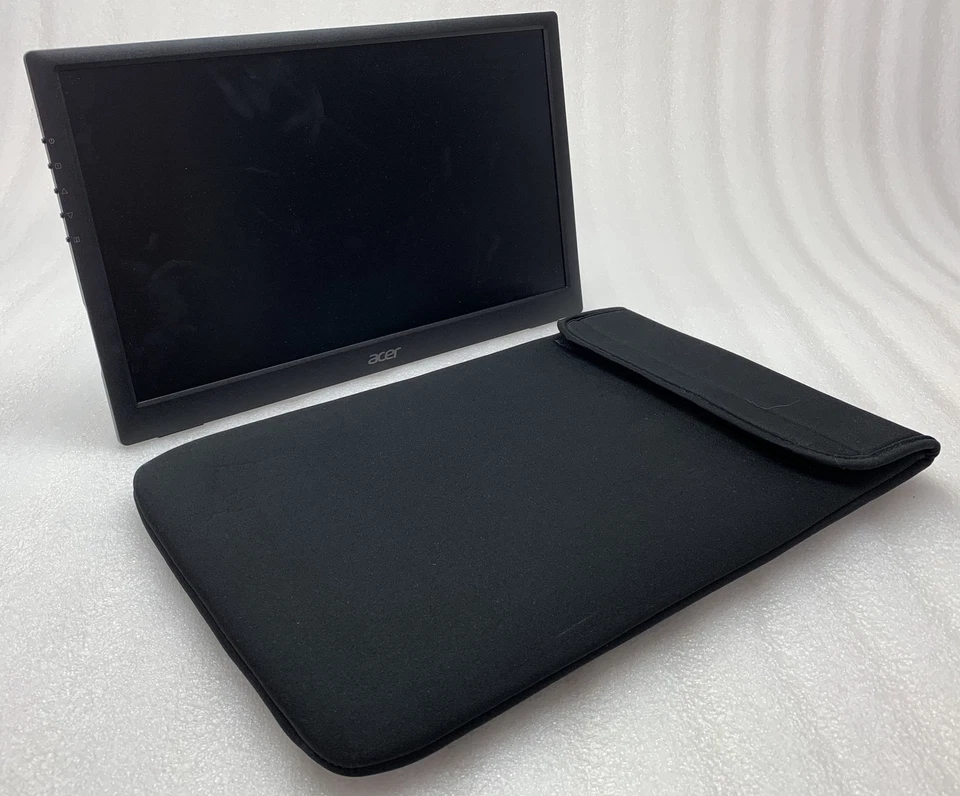 Acer LCD Monitor Model No PM161Q LED Backlight With Case NO Power Adapter - Image 1 of 4