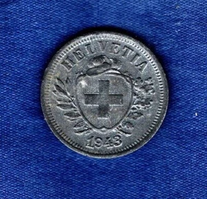 SVIZZERA 1943 1 RAPPEN QUALITA' BB - Foto 1 di 2
