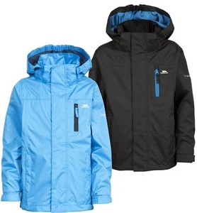 Trespass Galleys Boys Jacket Waterproof Breathable Coat - Picture 1 of 5