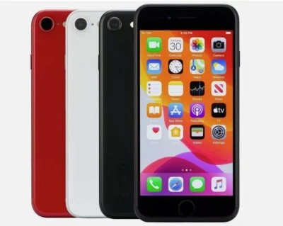 Apple iPhone SE 2nd Generation 64GB Fully Unlocked - Black - VERY GOOD Condition - Image 1 of 2