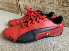 tenis puma ferrari mujer rojos
