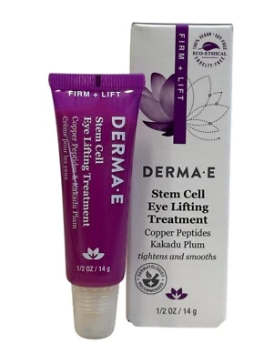 Derma E Crema Liftante de Ojos con Péptidos y Vitamina B3 (0.5oz) 14g Vegano Unisex Foto 1 de 4