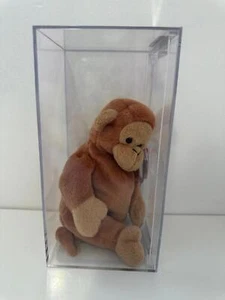Ty Beanie Baby “Bongo” the Monkey Brown Tail Authenticated MWMT MQ! (8.5 inch) - Picture 1 of 6