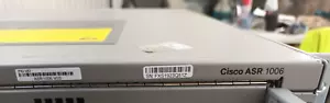 CISCO ASR 1006 w 2x Cisco ASR1000 Embedded Services Processor 40Gbps/see below - Picture 1 of 3