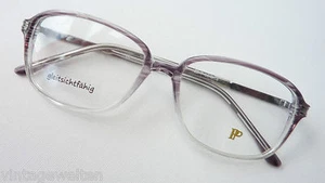 Kunststoffbrille Herrenfassung Vintagegestell Nerd Blogger Kassenbrille Grösse M - Picture 1 of 4