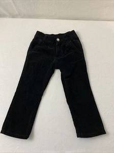 Cherokee Black Velvet Pants w/ Crystal Button Size-3T - Picture 1 of 11