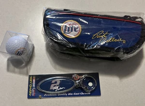 Rusty Wallace Collectibles Golf Ball, Key Chain And Sun Glass Case - Picture 1 of 4
