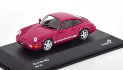 1:43 Solido Porsche 911 (964) RS rubin-red - Bild 1 von 3