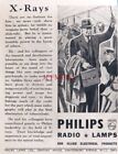 WW2 PHILIPS Electrical Products Advert #2, Small Original 1944 Print : 666/38