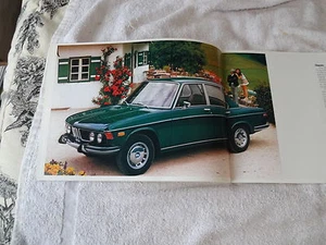 1972 BMW Bavaria factory brochure New old stock excellent rare - Picture 1 of 3