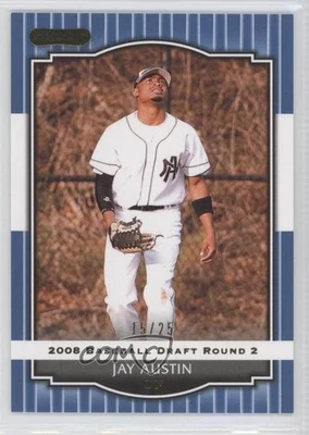 2008 Razor Signature Series Blue /25 Jay Austin #56 - Image 1 of 2